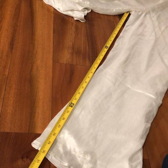 NWT Lulus white satin jumpsuit - Picture 15 of 16